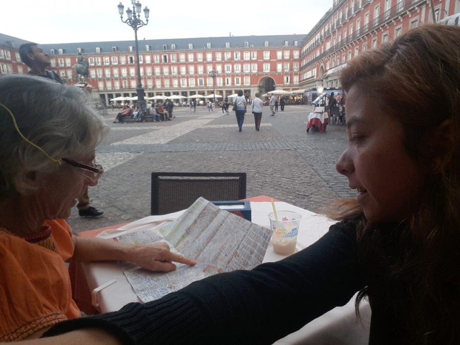 viaje mochilero con mamá