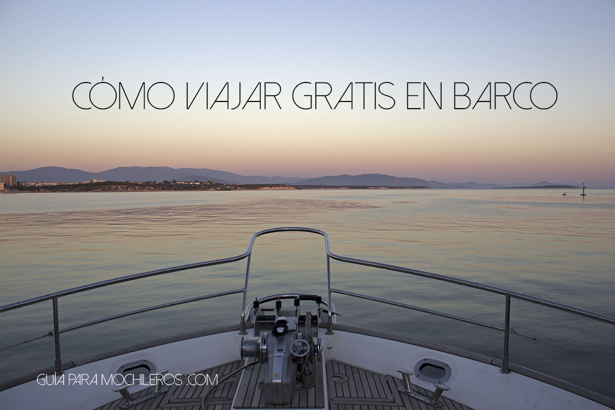 Como viajar gratis en barco