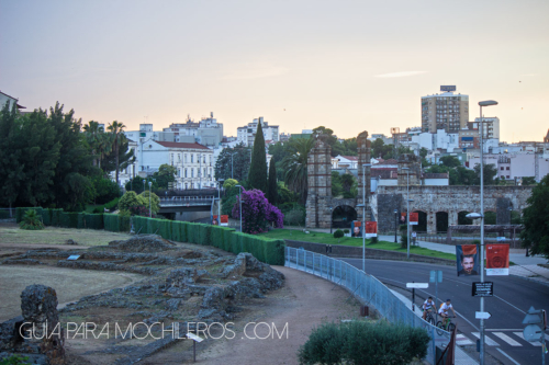 Circo, acueducto y ciudad moderna, merida