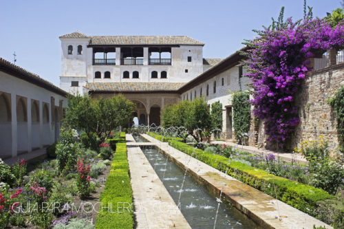 chorritos de agua alhambra